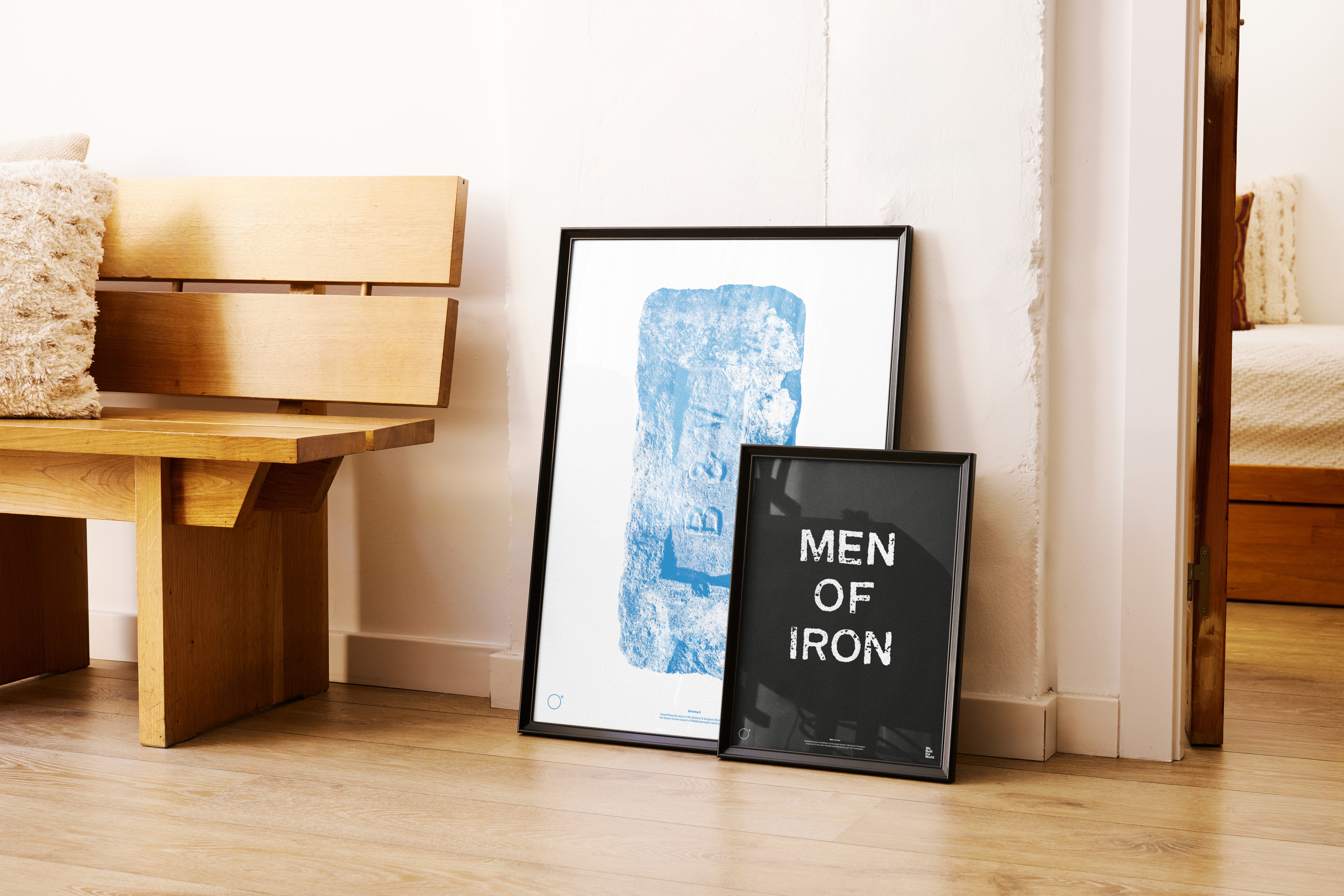 Men of Iron - We Built The World - Teesside Art Prints