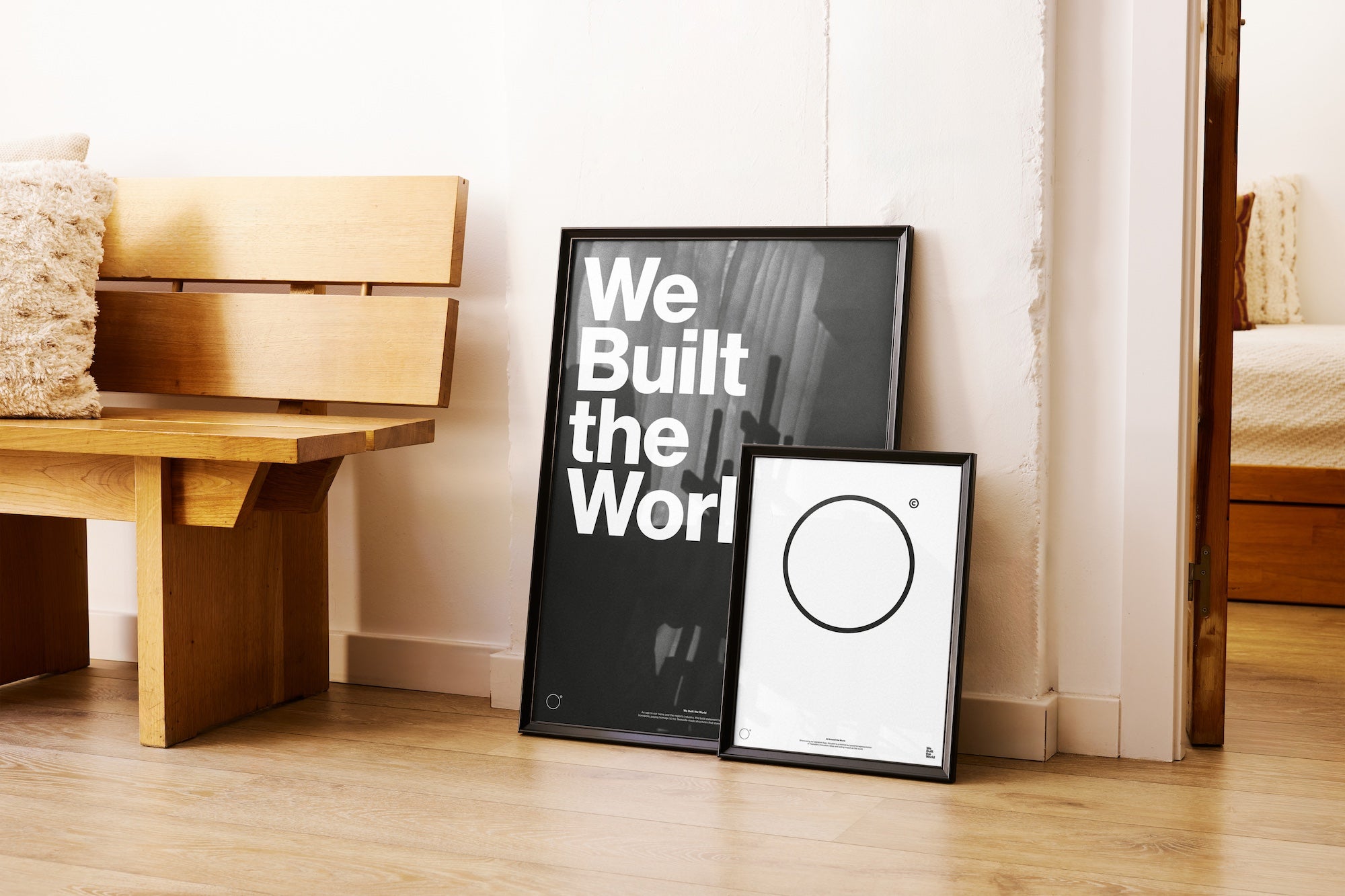 All Around the World - We Built The World - Teesside Art Prints