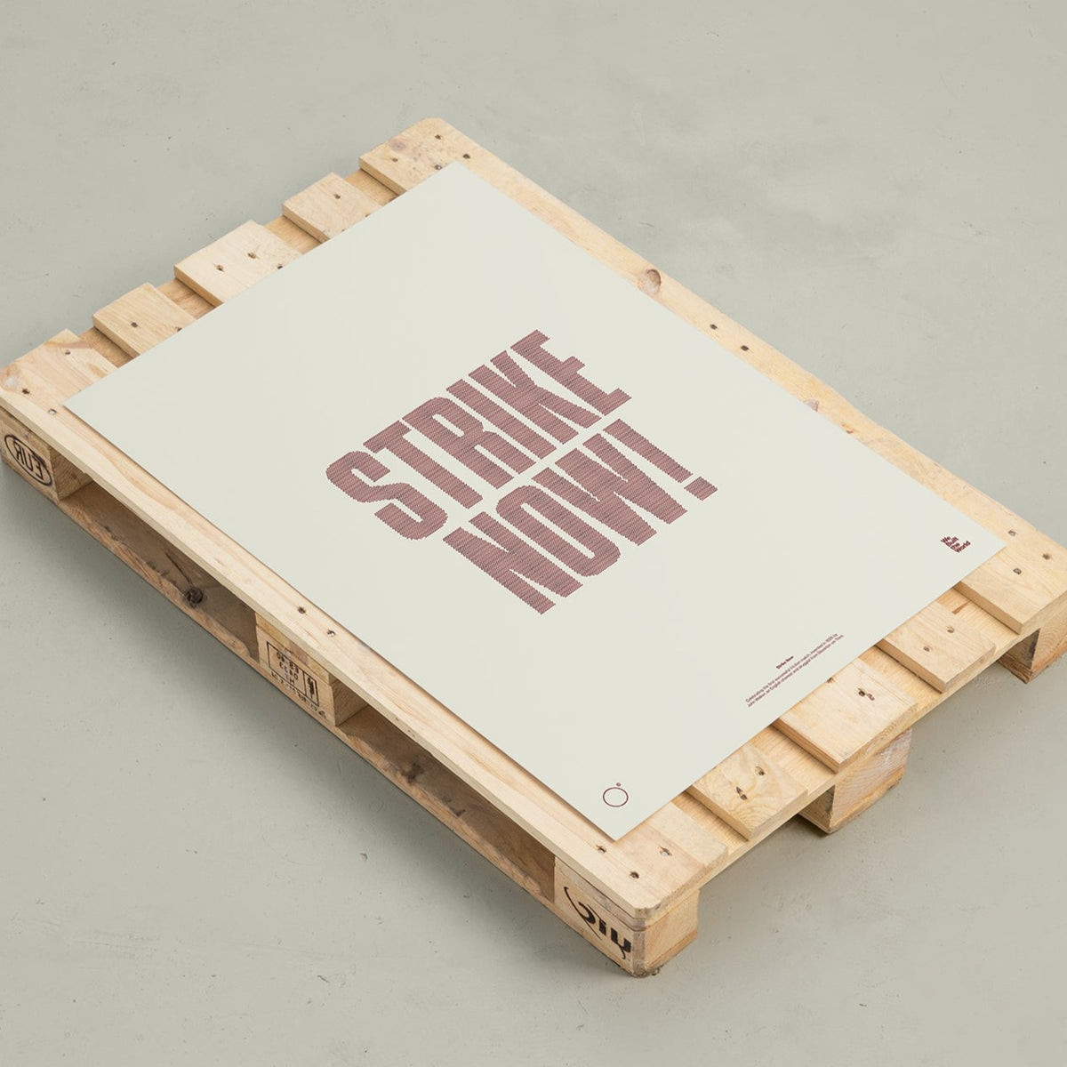 Strike Now! - We Built The World - Teesside Art Prints – We Built the ...